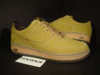 2001 Nike Air Force 1 B Co.JP WHEAT MOCHA FLAX BROWN 10  