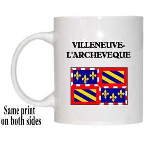   Bourgogne (Burgundy)   VILLENEUVE LARCHEVEQUE Mug 