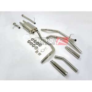   66.7 Bed Length), Dual 3.5 Split Tips Rear Exit Polished Stainless