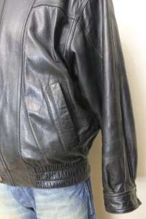 PILOT AIRCREW VINTAGE DANIER BOMBER LEATHER JACKET S  