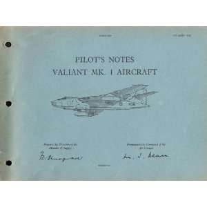    Vickers Valiant Mk.1 Aircraft Pilots Notes Manual Vickers Books