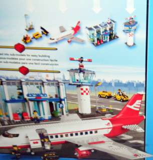 LEGO City Airport AIRPLANE (3182) HARD FIND NEW IN BOX free ship usa 