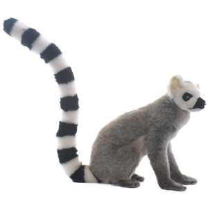    Hansa Lemur Stuffed Plush Animal, Sitting   Large Toys & Games