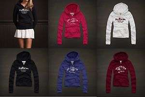 HOLLISTER by Abercrombie Alison Creek Womens Pullover Hoodie NWT 4 