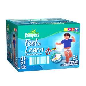  Pampers Feel n Learn Advanced Trainers, Boys, 4T/5T, 54 