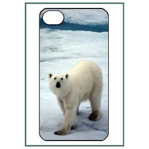 Polar Bear Polarbear Cute Animal Style Design iPhone 4s iPhone4s Black 