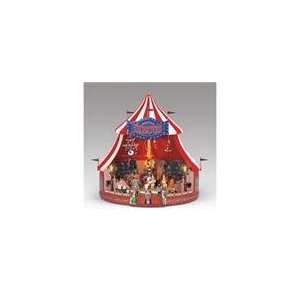  Mr. Christmas Worlds Fair Animated Musical Big Top Circus 