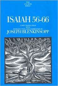 Isaiah 56 66 A New Translation with Introduction and Commentary 