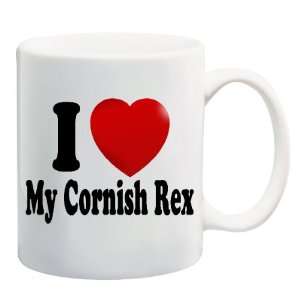  I LOVE MY CORNISH REX Mug Coffee Cup 11 oz ~ Cat Breed 