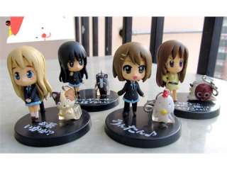 on Mio Akiyama anime mini cute figures set of 10 pcs  