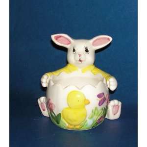 EASTER BUNNY WITH EGG BOWL