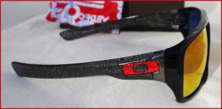 NIB OAKLEY Dispatch Sunglasses Polished Black w/ Ruby Iridium Lens 