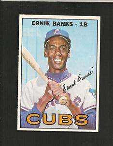 1967 Topps # 215 Ernie Banks NM  