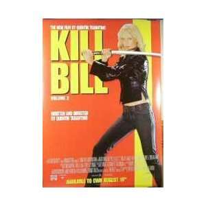  Kill Bill Volume 2 Movie Poster 18 X 24 1/2