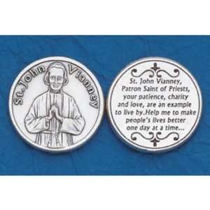  25 St. John Vianney Prayer Coins Jewelry