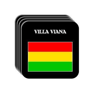  Bolivia   VILLA VIANA Set of 4 Mini Mousepad Coasters 