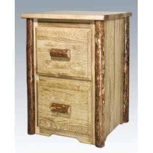   Woodworks Glacier Country 2   Drawer File Cabinet Furniture & Decor