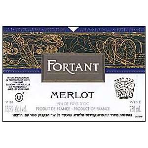  2005 Fortant Kosher Merlot 750ml Grocery & Gourmet Food