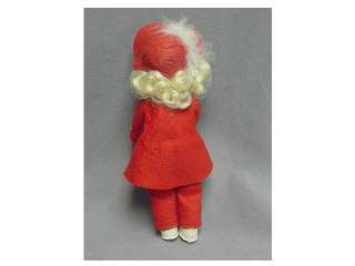 VIRGA 8 1950s MLW Doll MIB Red Coat Feather Hat EXCELLENT  