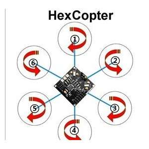  KK Multicopter multicontroller v5.5 Blackbo SMD HexCopter 