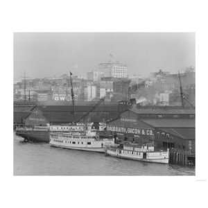  Boats at Galbraith Dock Photograph   Seattle, WA Premium 