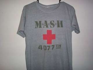 Vintage 1980s MASH M*A*S*H 4077TH TV SHOW SOFT T SHIRT 1981  