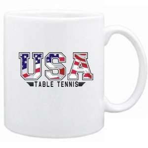  New  Usa Table Tennis / Flag Clip   Army  Mug Sports 