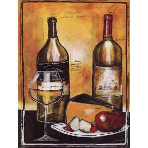    Wine Notes I   Poster by Jennifer Garant (9x12)