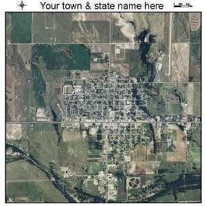   Aerial Photography Map of Hill City, Kansas 2010 KS 