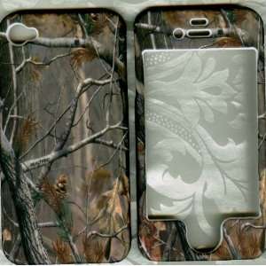  Real tree camo rubberized apple iPhone 4 4G faceplate snap 