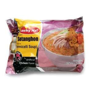 Lucky me instant sotanghon (vermicelli soup chicken flavor) 40g