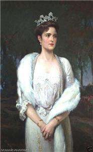 Russian Print Tsaria Alexandra Feodorovna Of Russia  