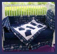 NEW baby crib bedding set made w/ DALLAS COWBOYS fabric  