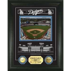 Dodger Stadium Archival Etched Glass Photomint