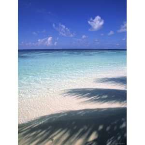  Tropical Beach at Maldives, Indian Ocean Photographic 