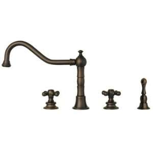  4400L Vintage II Widespread Faucet with traditional Swivel Spout 