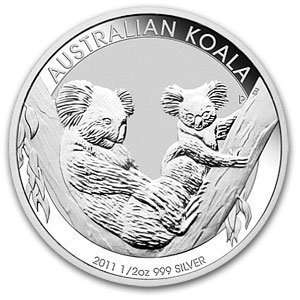  Perth Mint Australian Koala 1/2 Troy Ounce Silver Coin Toys & Games