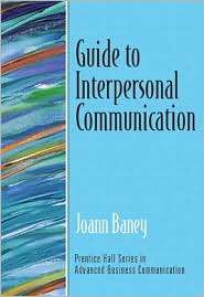   Communication, (0130352179), Joann Baney, Textbooks   