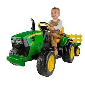    John Deere Ground Force Riding 12 Volt Tractor Toys & Games
