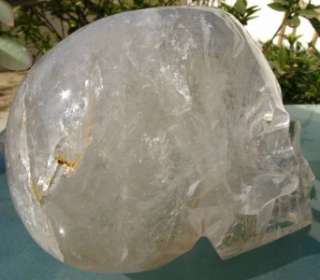 Huge Awesome natural Quartz crystal SKULL over 139mm  
