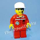 Lego minifig NASA Spaceport Men People Worker Mini Figu