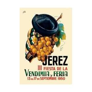  Jerez Fiesta de la Vendimia III 20x30 poster