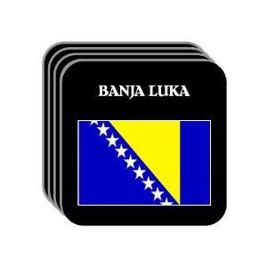 Bosnia and Herzegovina   BANJA LUKA Set of 4 Mini Mousepad Coasters