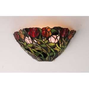  12W Spiral Tulip Sconce