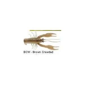  STORM CRAWTUBE 4 BROWN CRAWDAD LOT OF 4 