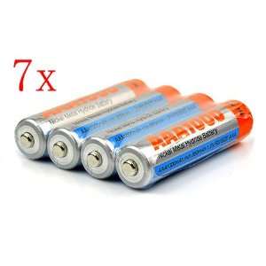   pcs New 1000mAH powerful AAA battery with 1.2V