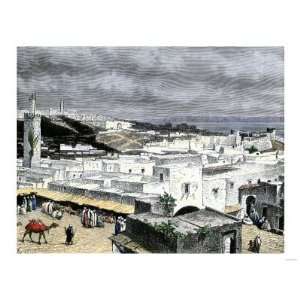 Tangier, Morocco, Overlooking the Strait of Gibraltar Premium Poster 