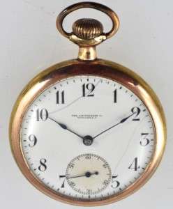Antique JM Whitney Victoria B.C Canada Pocket Watch Running Gold 