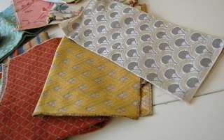 LOT COLLECTION OF 11 DECORATOR UPHOLSTERY FABRIC MEMO SAMPLES  