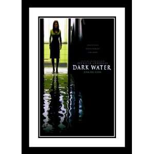  Dark Water 20x26 Framed and Double Matted Movie Poster 